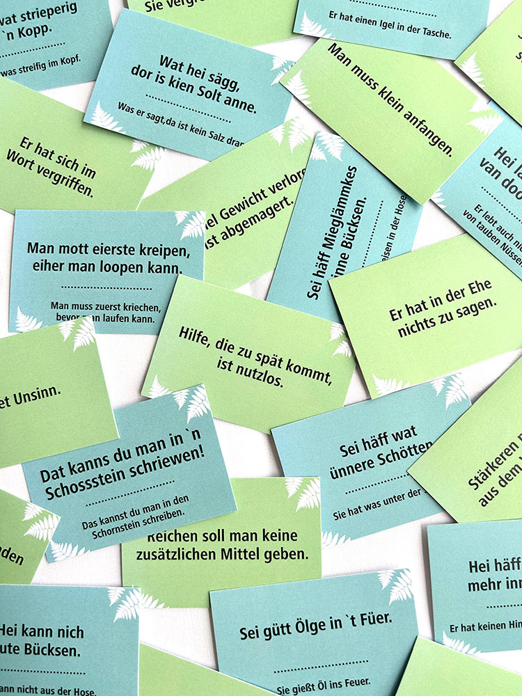 Plattdeutsches Kartenspiel